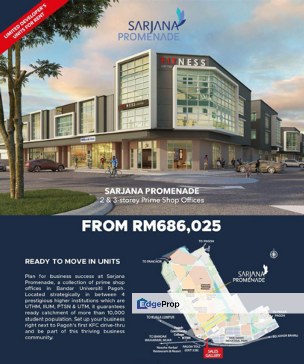  Bandar Universiti Pagoh : Sarjana Promenade, Johor, Pagoh