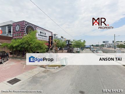 Double Storey Semi-D Shop Lot Pusat Perniagaan Delima Jati FOR SALE, Penang, Juru
