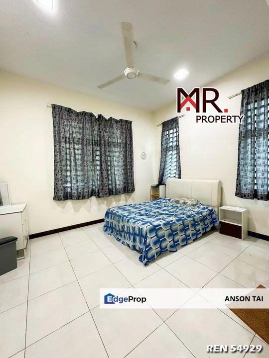 FULLY FURNISHED Single Storey Bungalow Taman Aman Suria FOR SALE, Kedah, Kuala Muda