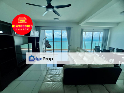 10 Island Resort 2500sf Seaview Condominium Located in Batu Ferringhi, Penang, Batu Ferringhi