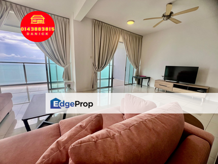 10 Island Resort 2500sf Seaview Condominium Located in Batu Ferringhi, Penang, Batu Ferringhi