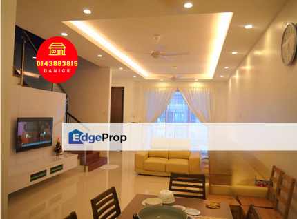 3 Storey Terrace Nice Reno Located in Raffles Residence 199, Gelugor , Penang, Gelugor
