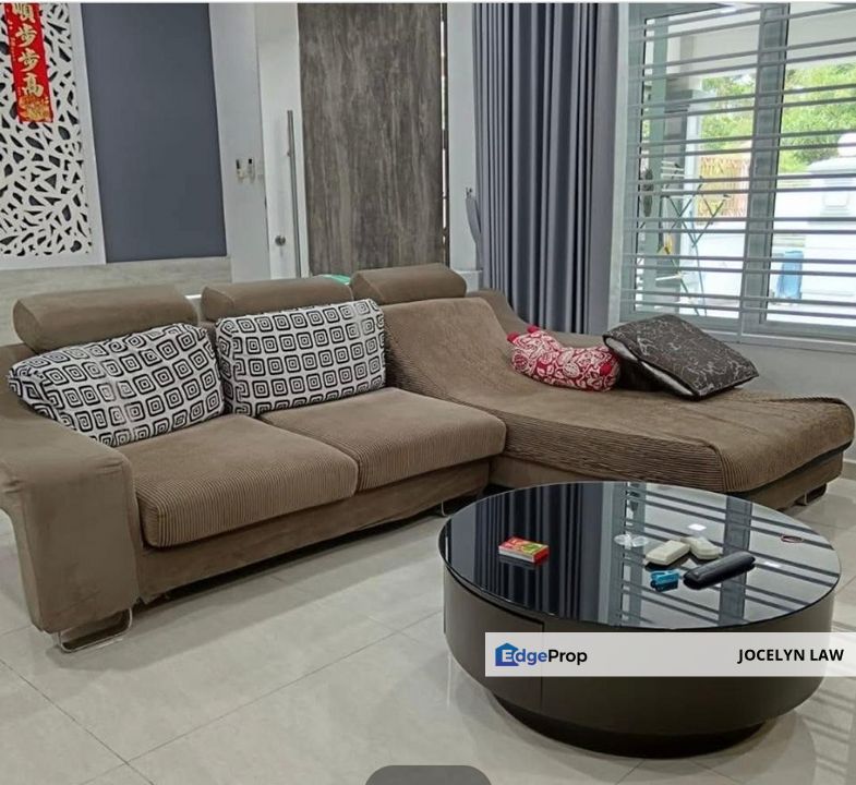 2 Storey House with Fully Furnished For Rent , Johor, Ulu Tiram