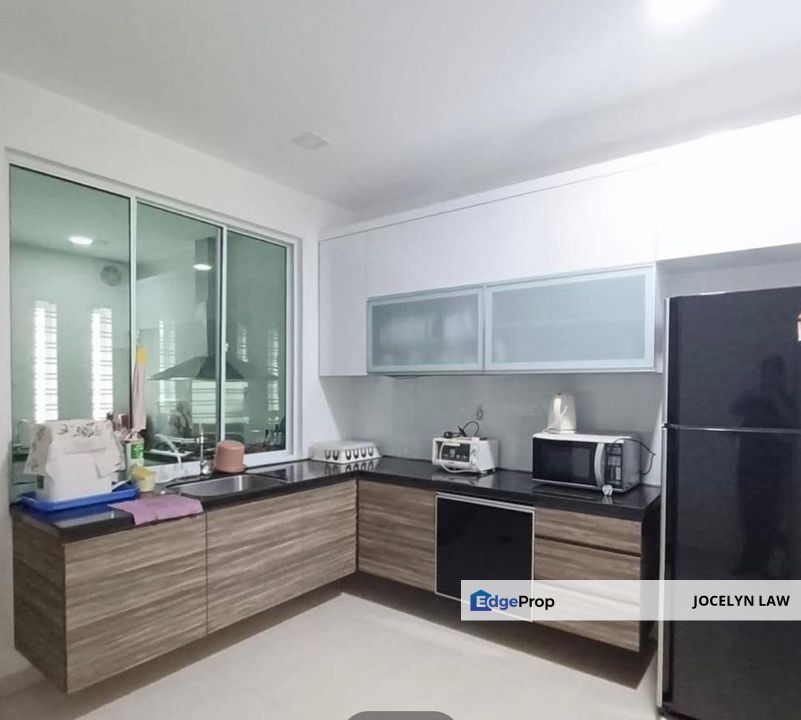 2 Storey House with Fully Furnished For Rent , Johor, Ulu Tiram