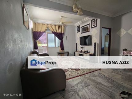 Fully Renovated & Partially Furnished at Halaman Cendana Apartment, Penang, Bayan Baru