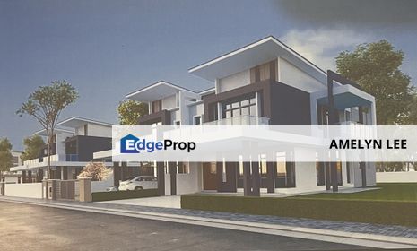 DOUBLE STOREY INTERLOT SEMI DETACHED NEW UNIT FOR SALES, Perak, Ipoh