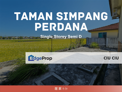 Taman Simpang Perdana Simpang Empat Kedah Single Storey Semi D House FOR SALE, Kedah, Simpang Empat