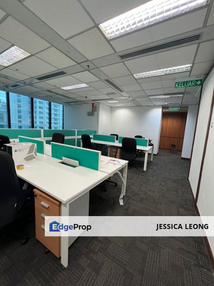 Menara Keck Seng ~ Fully Fitted office with Good location for rent, Kuala Lumpur, KL City