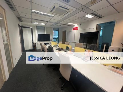 Menara Keck Seng ~ Fully Fitted office w/Good location for rent, Kuala Lumpur, KL City
