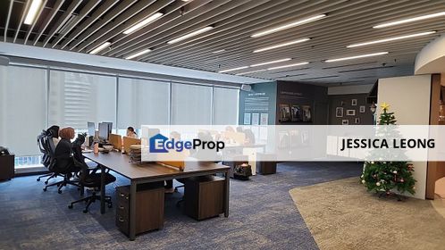CIMB Hub ~ Bright Exquisite Modern Fully Fitted Office for rent, Kuala Lumpur, KL City