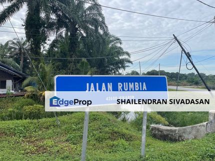 Tanjung Dua Belas Kuala Langat Land for Sale , Selangor, Banting