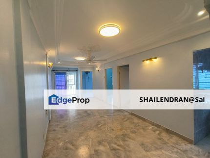 Teratai Mewah Apartment Setapak Corner Unit Nicely Renovated & Partially Furnished For Sale, Kuala Lumpur, Setapak