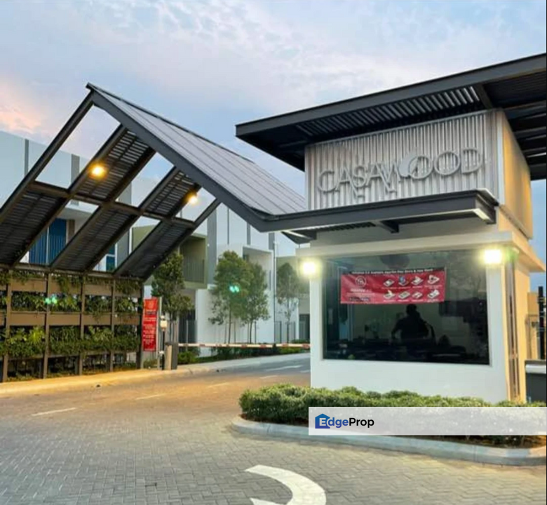 CASA WOOD CYBERSOUTH DENGKIL DOUBLE STOREY TERRACE HOUSE FOR AUCTION, Selangor, Dengkil