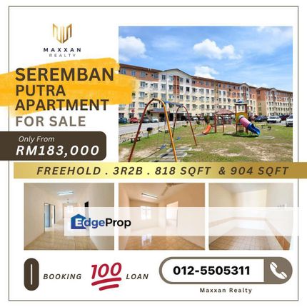 Apartment Seremban Putra Sikamat , Seremban Negeri Sembilan, Negeri Sembilan, Seremban
