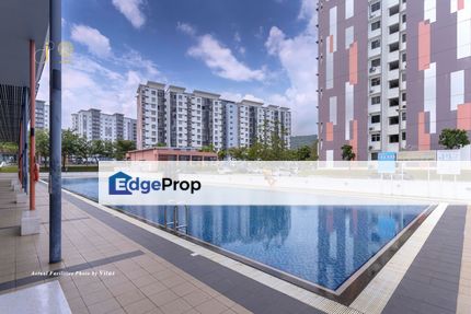 Seri Kasturi Apartment, Setia Alam - Basic 3 Bedroom Unit With Balcony, Selangor, Setia Alam/Alam Nusantara