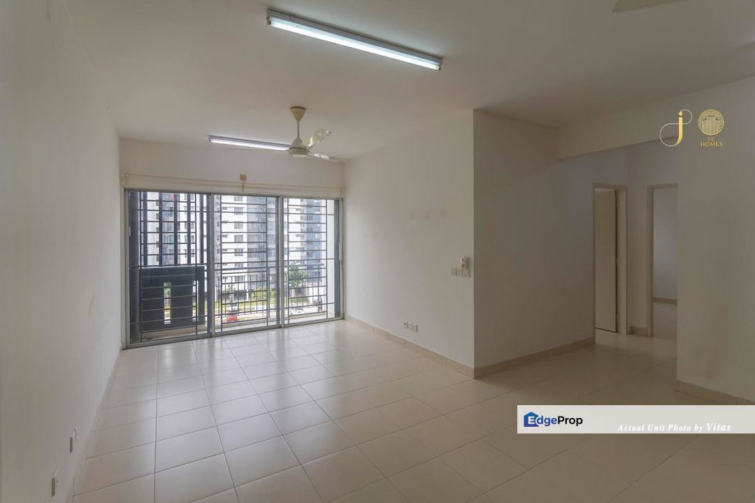 Seri Kasturi Apartment, Setia Alam - Basic 3 Bedroom Unit With Balcony, Selangor, Setia Alam/Alam Nusantara