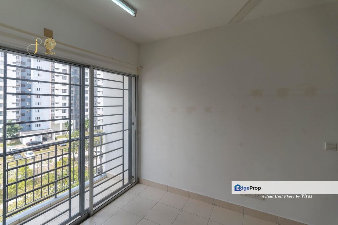Seri Kasturi Apartment, Setia Alam - Basic 3 Bedroom Unit With Balcony, Selangor, Setia Alam/Alam Nusantara