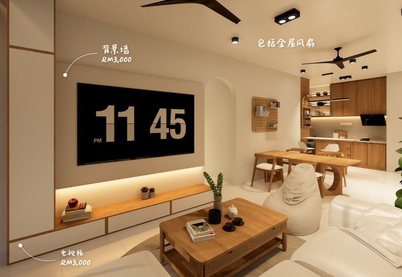 Fully Furnished Freehold!!Taman OUG Completed Unit Ready Move In 2025 Q2