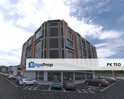4 Storey standalone shop office facing busy main road and toll plaza, Negeri Sembilan, Seremban