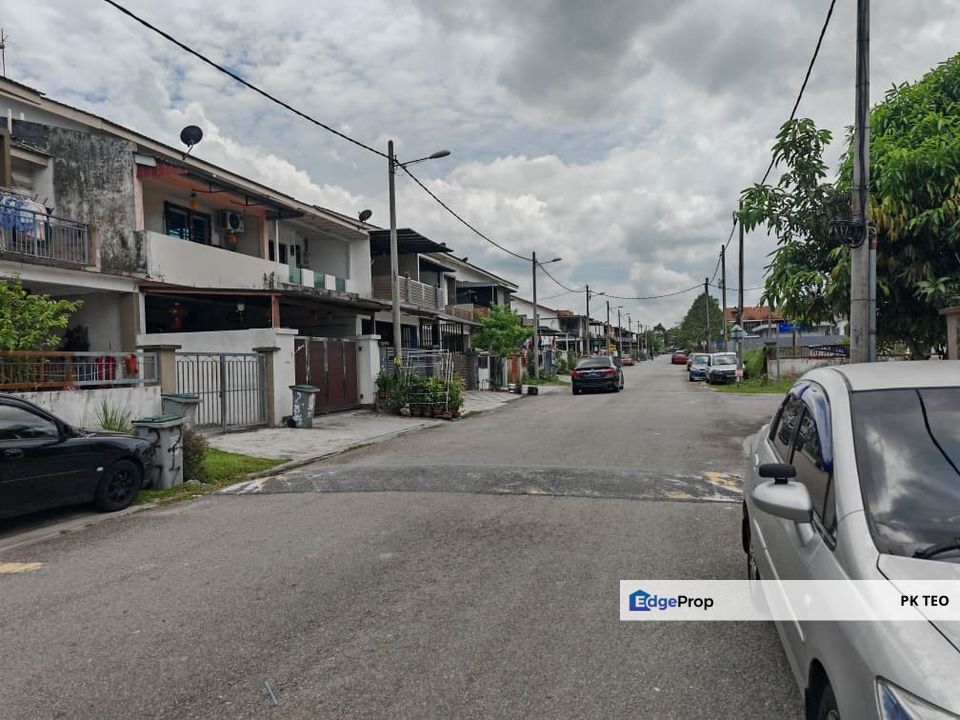Taman Scientex Senai Double-storey terrace house end lot for sale, Johor, Senai