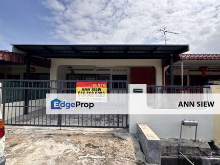 Ipoh Taman Shatin Single Storey House For Rent in Pasir Puteh Ipoh-Convenience area  , Perak, Kinta