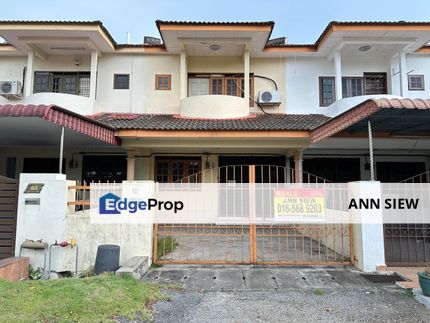 Double Storey Terrace House For sale in Pengkalan Ipoh-Facing Field, Perak, Kinta