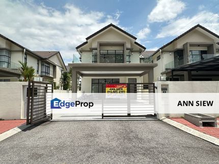 Double Storey Semi D House For Rent at Klebang Ipoh-Gated and Guarded, Perak, Chemor