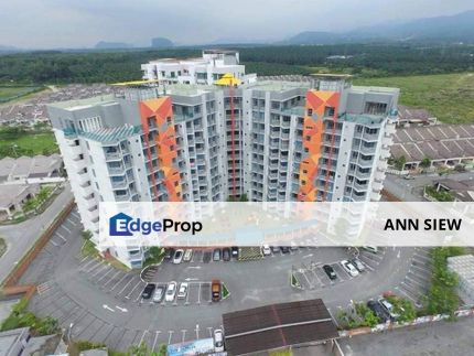 Sky Garden Residence Apartment For Rent- Fully Furnished- Ipoh Klebang, Perak, Kinta