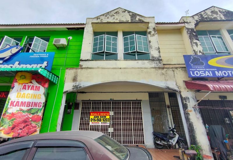 Double Storey Shop Lot For Sale in Klebang Chemor Ipoh Perak 