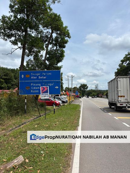 PRIME LAND FOR SALE IN SG PETANI KEDAH NEXT TO NORTH SOUTH EXPRESSWAY, Kedah, Sungai Petani