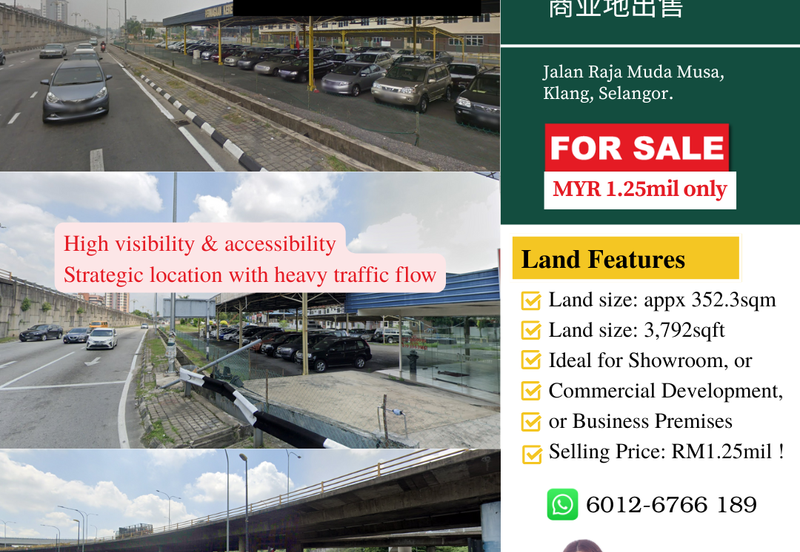 Persiaran Raja Muda Musa, Pelabuhan Klang