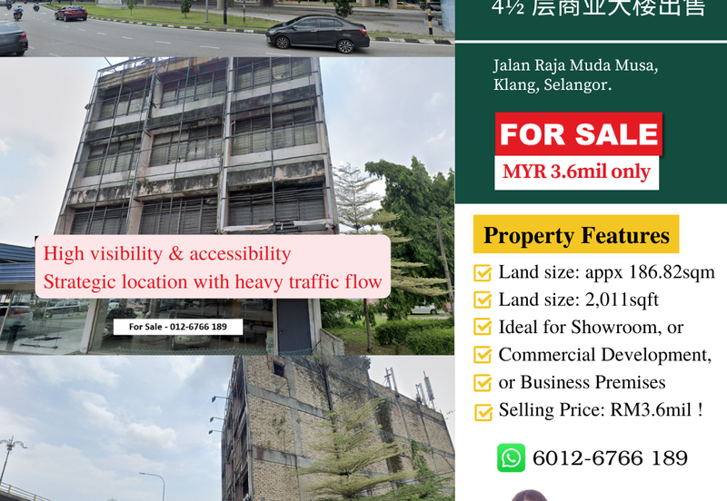 Persiaran Raja Muda Musa, Pelabuhan Klang