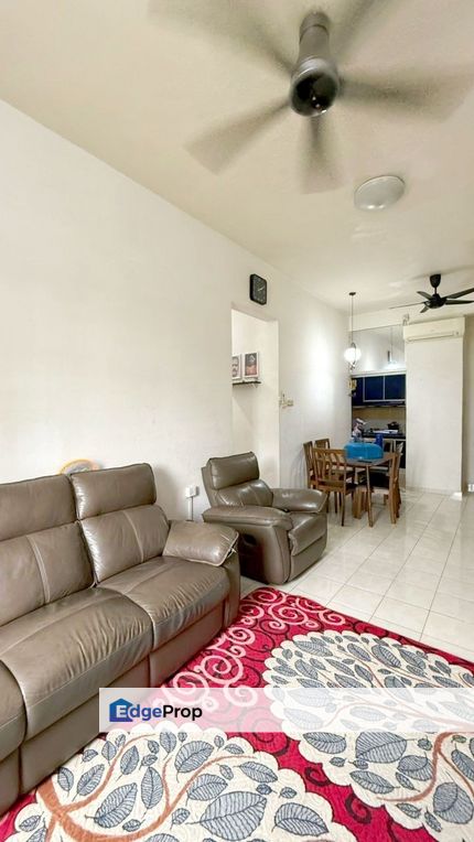 Indah Court Apartment @ Bukit Indah / 3 Bedrooms / Ground Floor / Gated Guarded / Full Loan, Johor, Bukit Indah