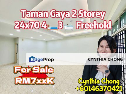 Taman Gaya Double Storey House For Sale, Johor, Ulu Tiram