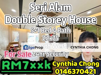 Seri Alam Double Storey House For Sale, Johor, Masai