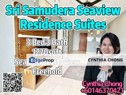 Sri Samudera Seaview Residence Suites Three Bedroom Unit For Sale, Johor, Johor Bahru