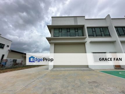 Gated & Guarded Semi-D Light Factory for Rent, Johor, Kluang