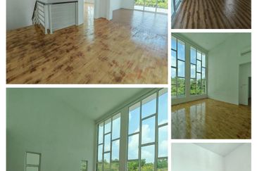 DOUBLE STOREY SEMI DETACHED HOUSE