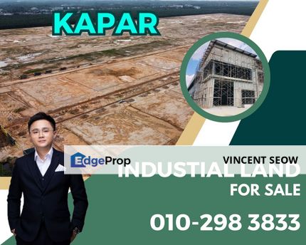 Medium | Industrial Land For Sale, Selangor, Kapar 
