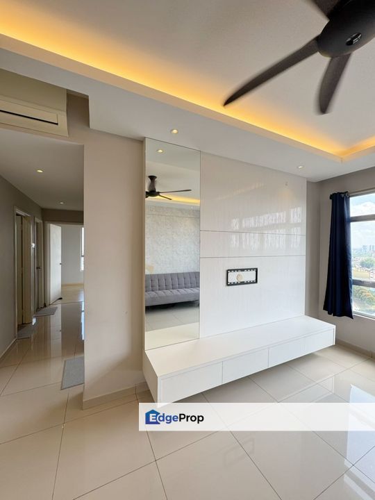 Midas Perling Apartment @ Partial Furnished @ Good Condition @ For Rent, Johor, Johor Bahru