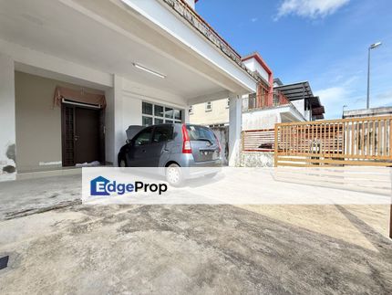 Full Loan End Lot Double Storey House For Sale Jalan Pulasan 6 @ Taman Pulai Hijauan, Johor, Kangkar Pulai