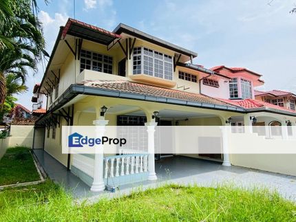 Full Loan Double Storey Semi Detached House For Sale Jalan Layang @ Taman Perling, Johor, 