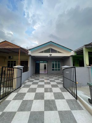 Taman Bestari Indah Ulu Tiram Johor Single Storey Terrace House for ...