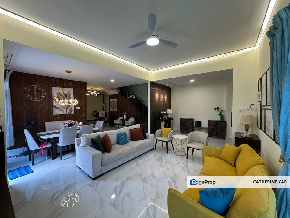 Taman Nusa Bestari, Double Storey Cluster House Endlot for Sale, Johor, Johor Bahru