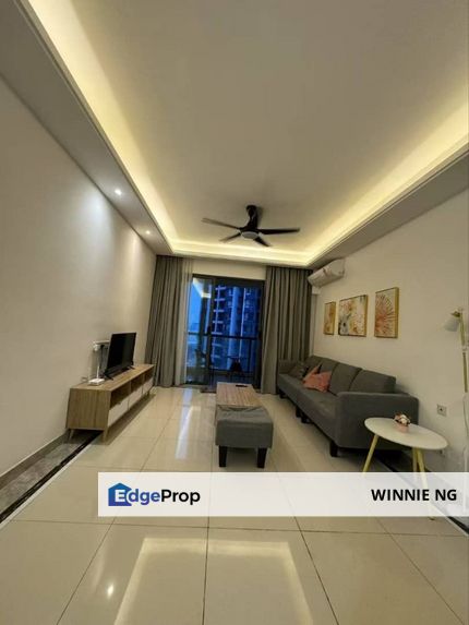 R&F Phase 1, 3bed2bath for rent full furnish with car park, Johor, Johor Bahru