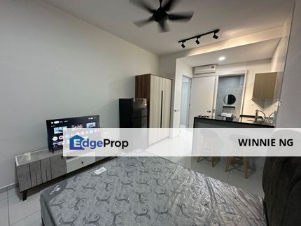 Bukit Indah Sky Trees condo studio for rent, full furnish, walking distance to Aeon bukit indah, Johor, Nusajaya