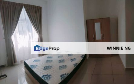 super cheap dual key studio unit for rent, walking distance to ciq, with furnish, Johor, Johor Bahru