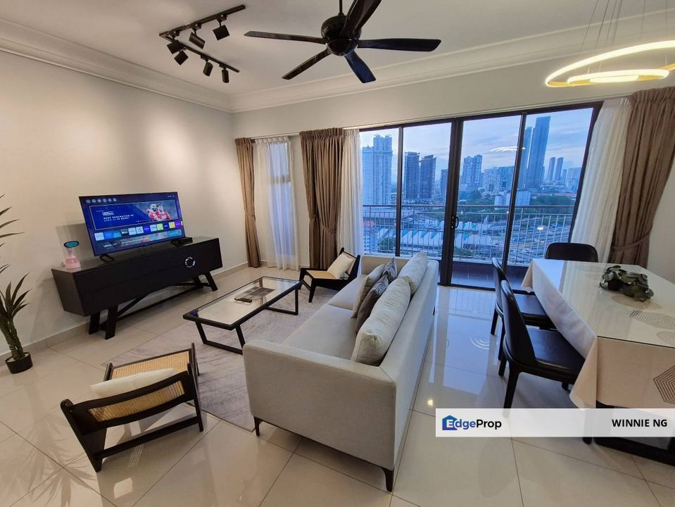 nice airbnb design unit, 3bed3bath for rent, walking distance to ciq, Johor, Johor Bahru