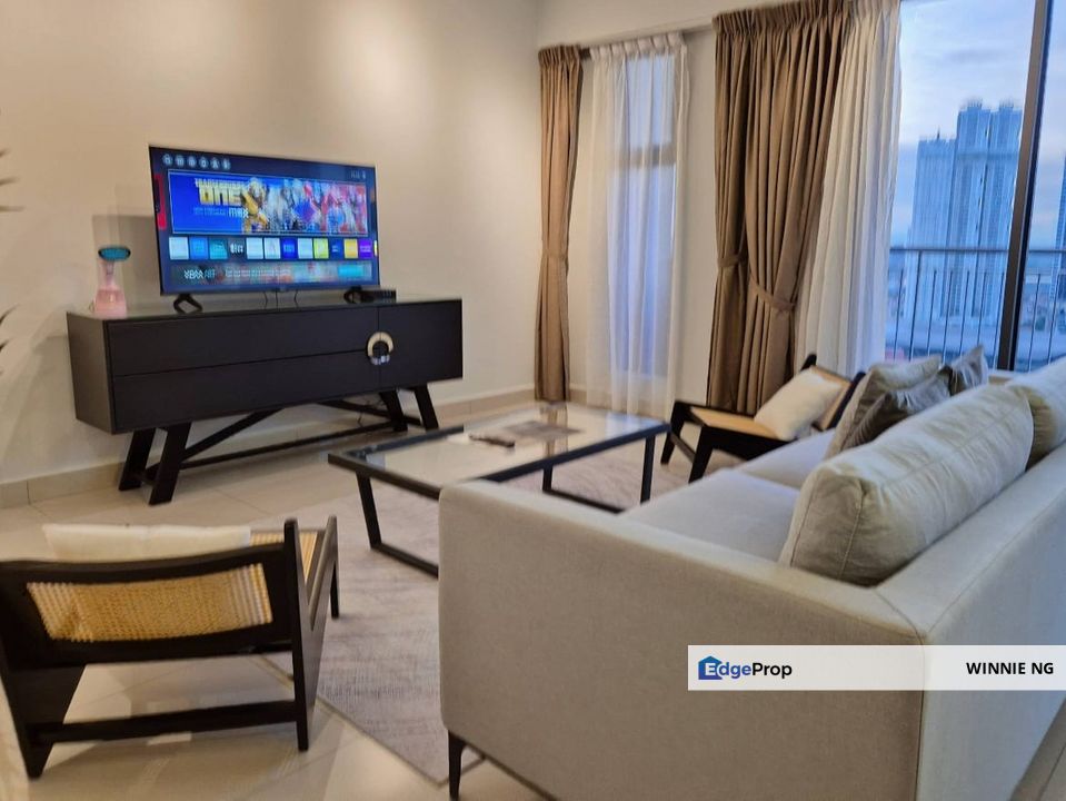 nice airbnb design unit, 3bed3bath for rent, walking distance to ciq, Johor, Johor Bahru