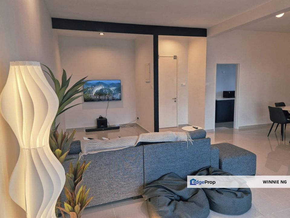nice airbnb design unit for rent, sks pavillion residence near ciq, Johor, Johor Bahru